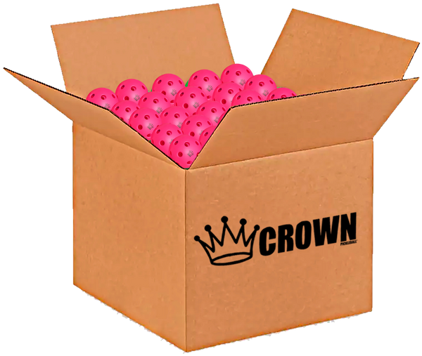 CROWN PICKLEBALL - High-Performance INDOOR Pickleballs (3-PACK DRAGONFRUIT)-Indoor-Crown Pickleball-ScoreBand