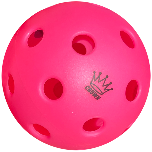 CROWN PICKLEBALL - High-Performance INDOOR Pickleballs (3-PACK DRAGONFRUIT)-Indoor-Crown Pickleball-ScoreBand