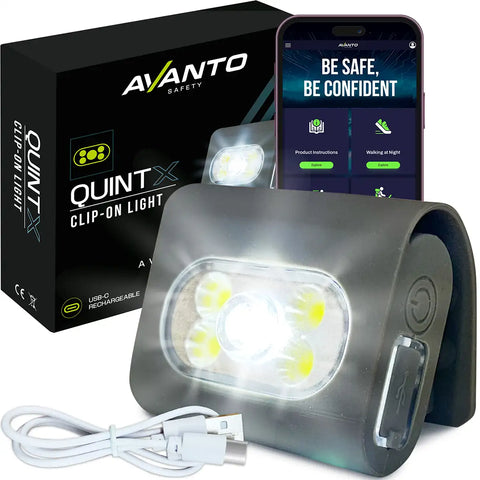 QUINTX Clip-On Light-Clip-on Light-Avanto Safety-ScoreBand