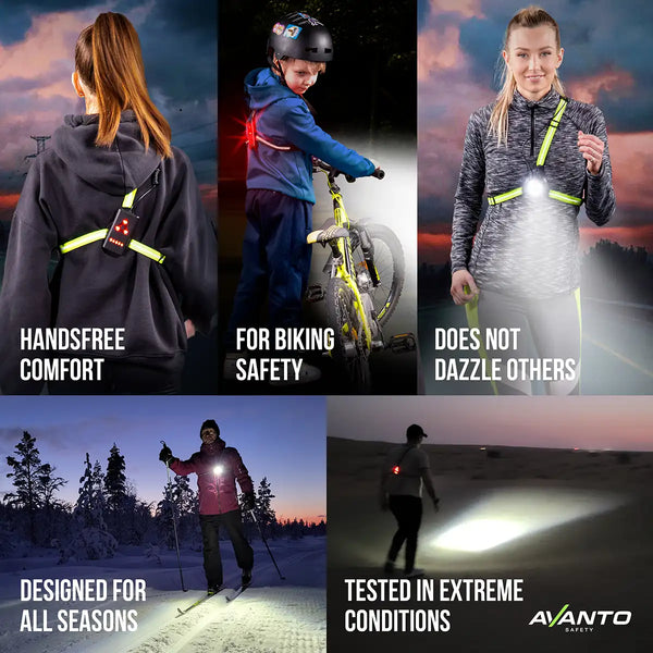 Chest Light Triple Beam-Chest light-Avanto Safety-ScoreBand