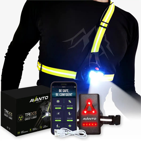 Chest Light Triple Beam-Chest light-Avanto Safety-ScoreBand