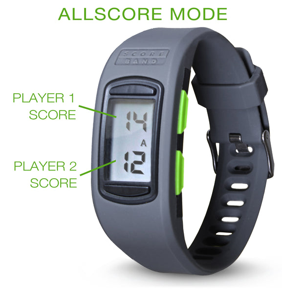 ScoreBand PLAY - Tennis/Pickleball/Platform/Racquetball-Sports Watch-One Seed-ScoreBand