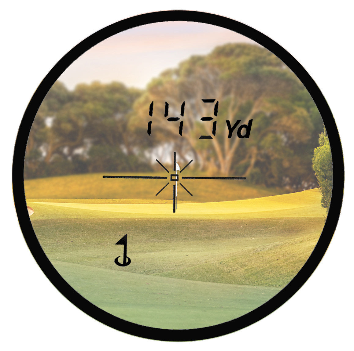 ScoreBand PULSE - Compact Laser Rangefinder for Golf-Training Aid-One Seed-ScoreBand