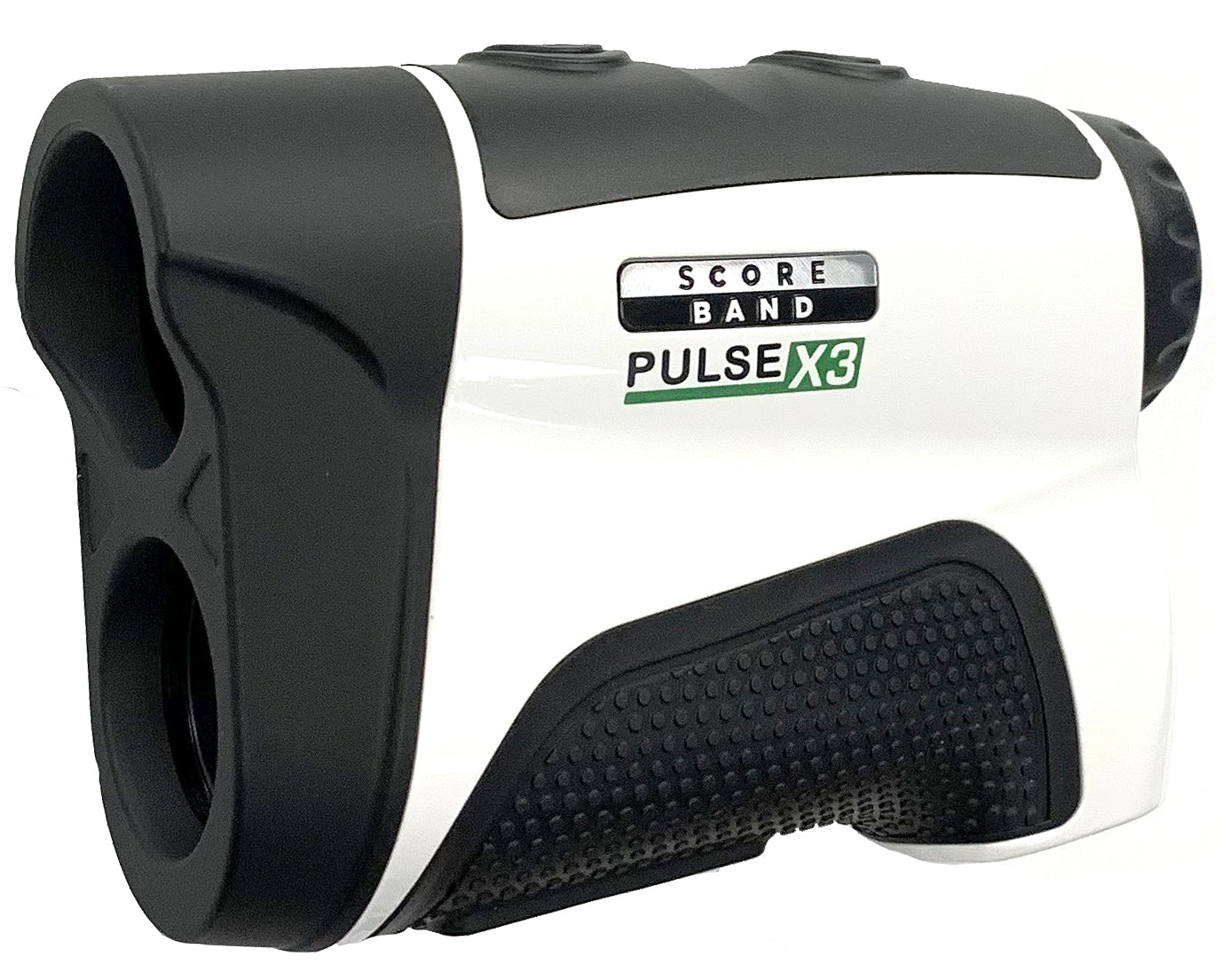 PULSE X3 Laser Rangefinder for Golf-Laser Rangefinder-One Seed-White-ScoreBand