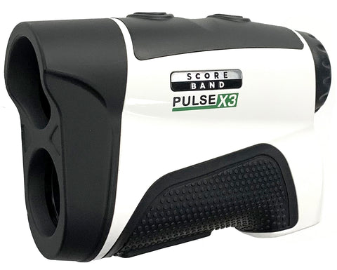 PULSE X3 Laser Rangefinder for Golf-Laser Rangefinder-One Seed-White-us-ScoreBand